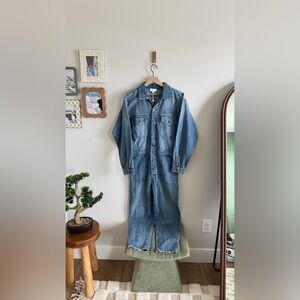 Bohme Long Sleeve Denim Jumpsuit